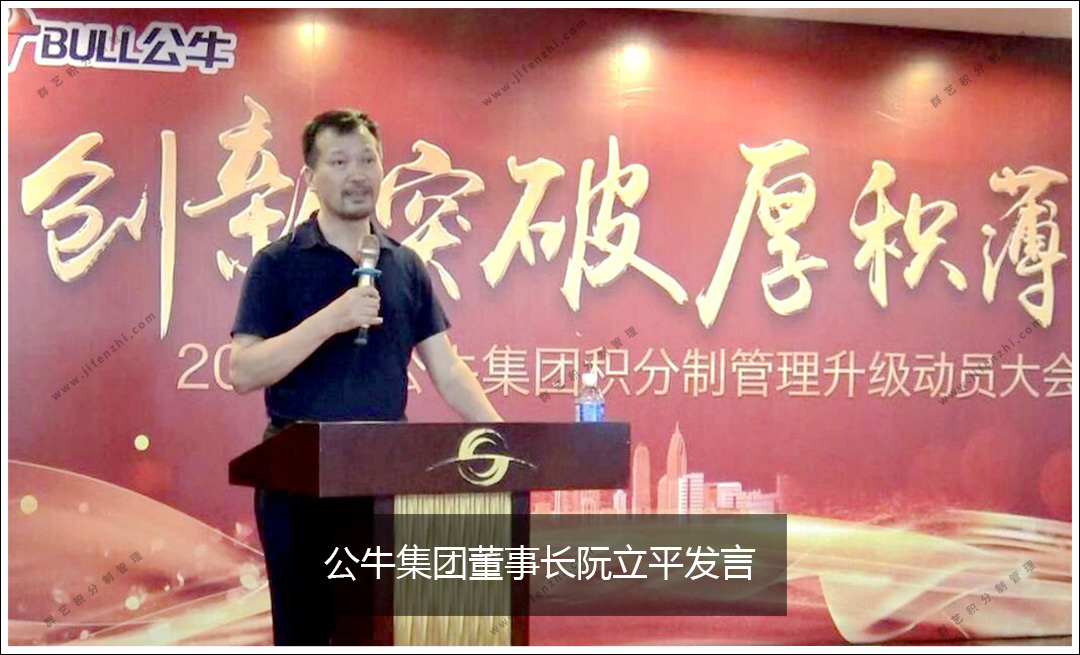 公牛集团董事长阮立平发言